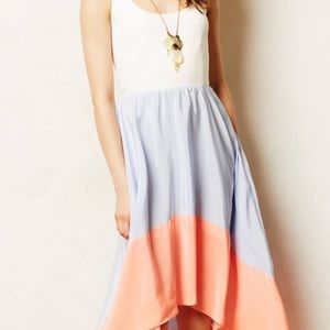 Hutch Capay high low dress from Anthropologie M